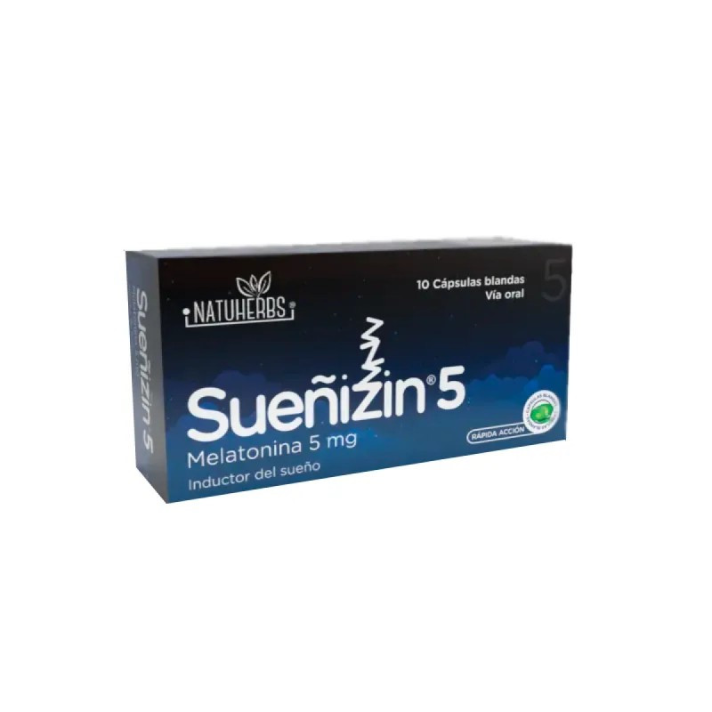 SUEÑIZIN 5MG CAJA X 10 CAPSULAS BLANDAS