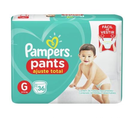 PAMPERS  PANTS GRANDE PAQ X 36 UNID