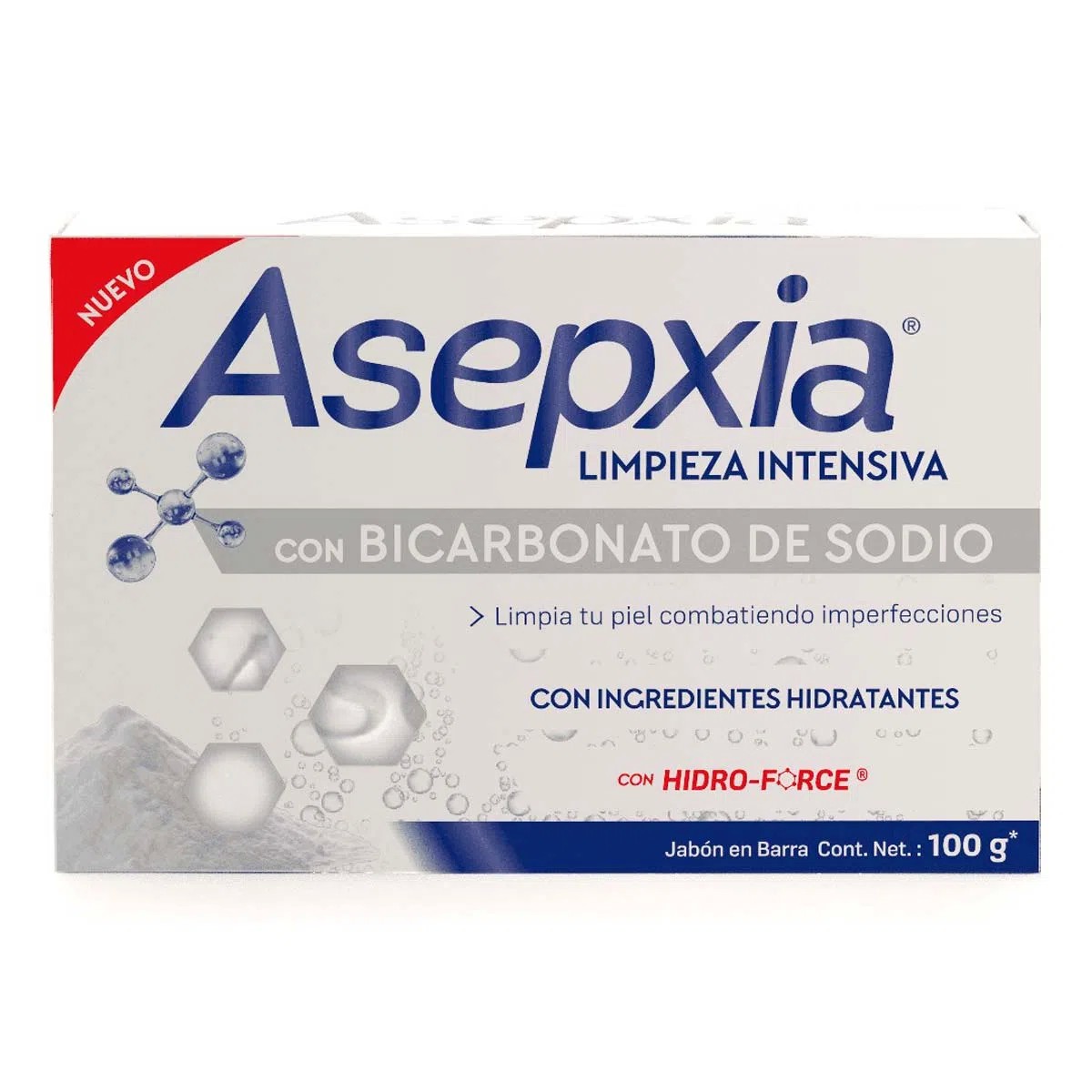  ASEPXIA JABON BICARBONATO Unid x 100 mg