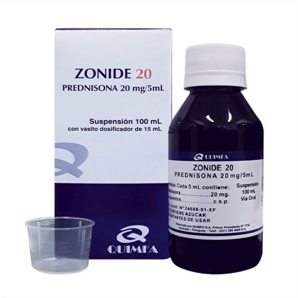 ZONIDE 20 MG SUSPRAY FCO X 100 ML