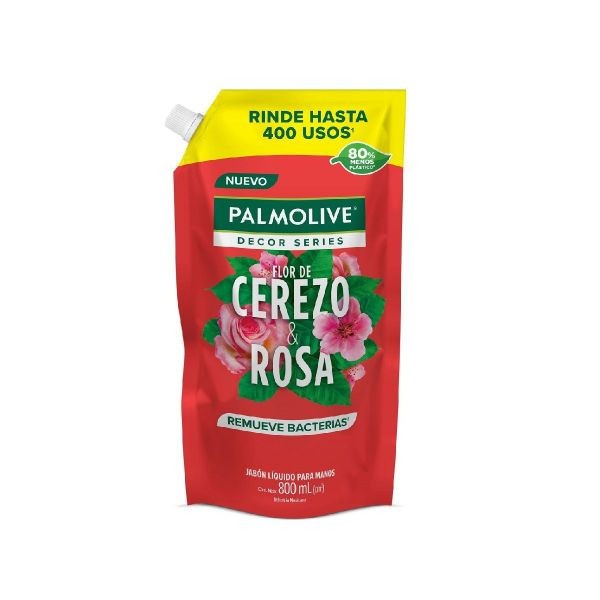  PALMOLIVE JAB.LIQ FLOR DE CEREZO/ROSA Fco x 800 ml