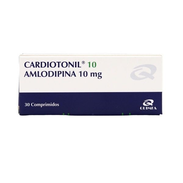 CARDIOTONIL 10 MG. CAJA X 30 COMP