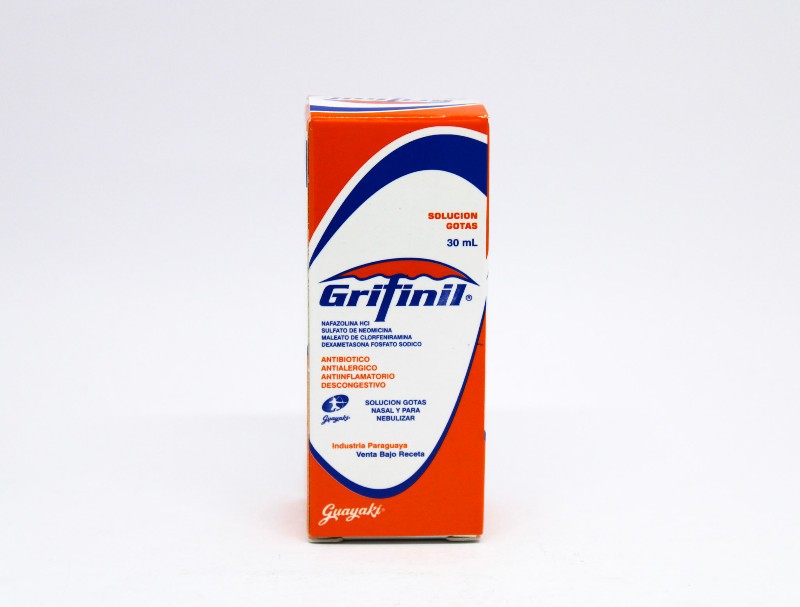 GRIFINIL SOLUCION GOTAS FCO X 30 ML