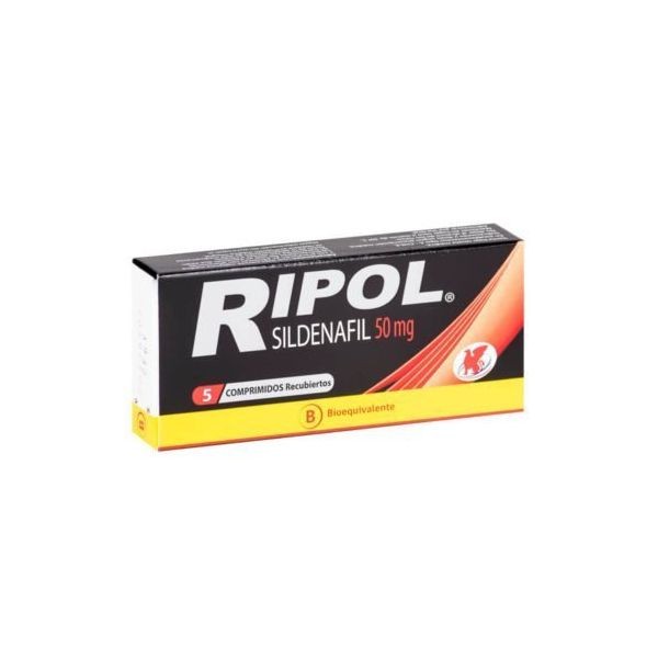  RIPOL 50 MG. CAJA X 5 COMP REC