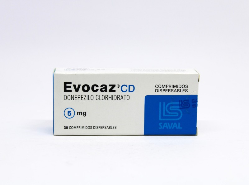  EVOCAZ CD 5 MG CAJA X 30 COMP
