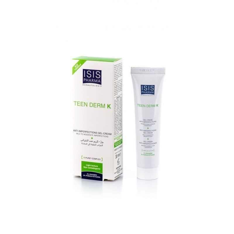  TEEN DERM K GEL ISISPHARMA Tubo x 30 ml