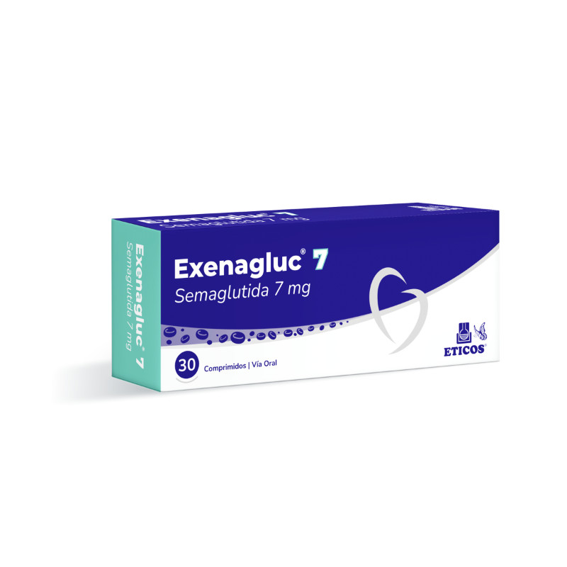  EXENAGLUC 7 CAJA X 30 COMPRIMIDOS