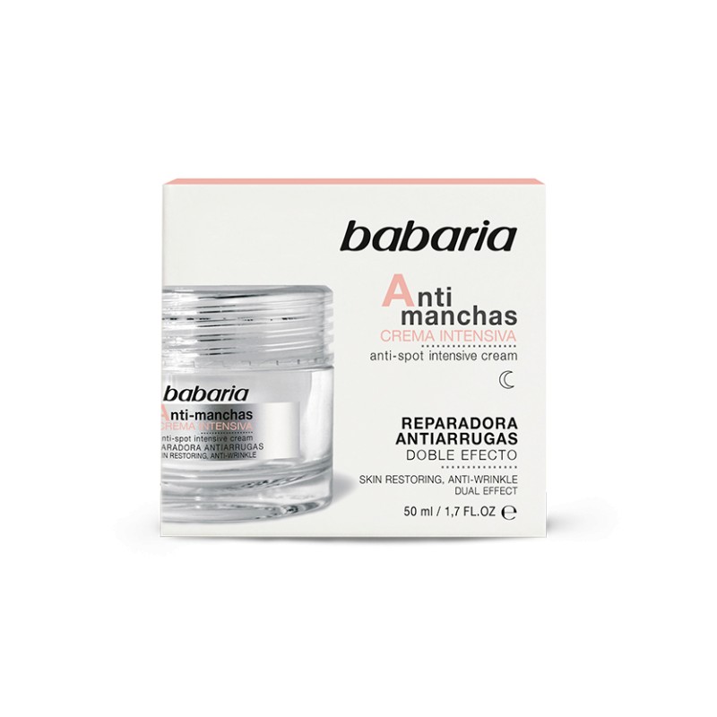 BABARIA 144 CREMA INTENSIVA ANTIMANCHAS Fco x 50 ML