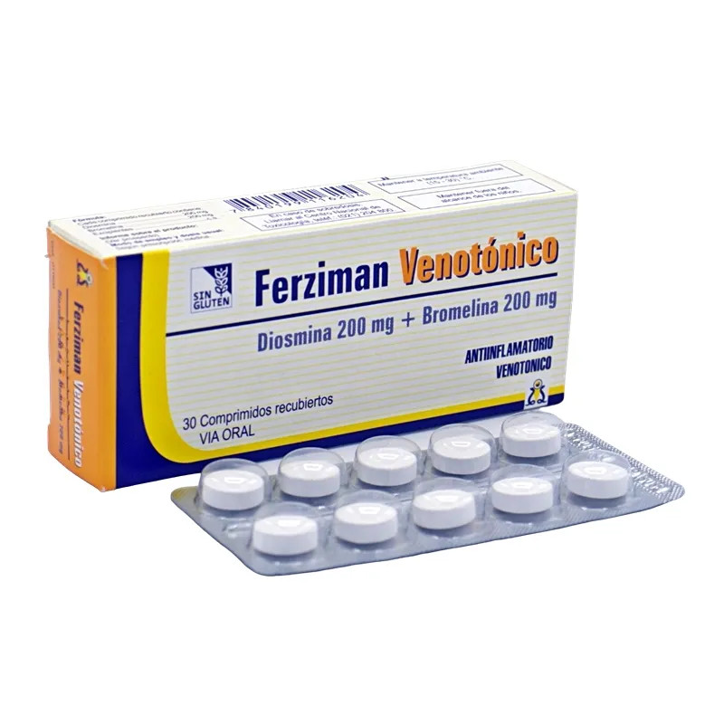 FERZIMAN VENOTONICO CAJA X 30 COMPRIMIDOS