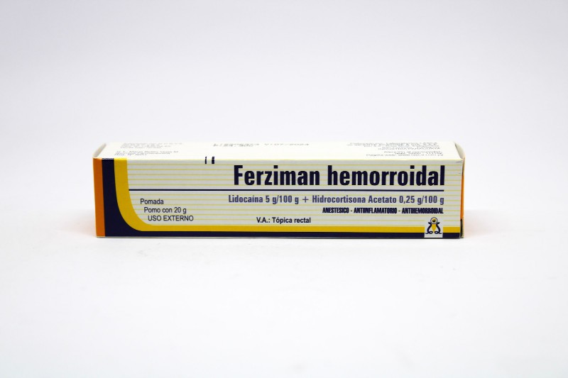  FERZIMAN HEMORROIDAL PDA CAJA X 20 GR