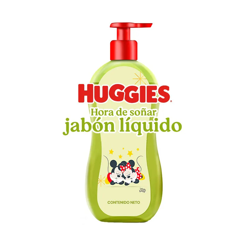 HUGGIES JABON LIQUIDO INFANTIL CALM Fco x 200 ML