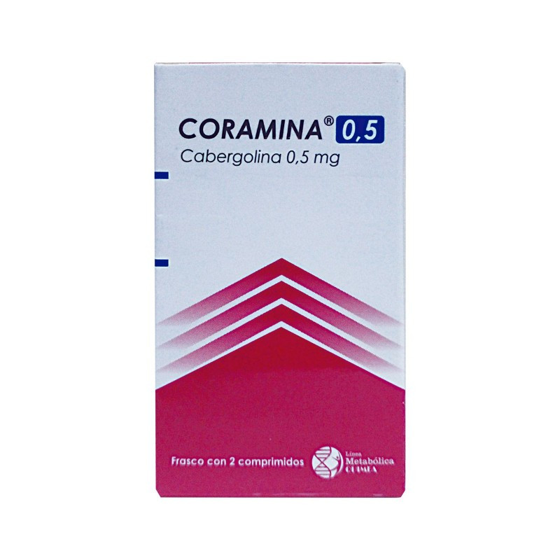  CORAMINA 0,5 CJ X 2 COMP