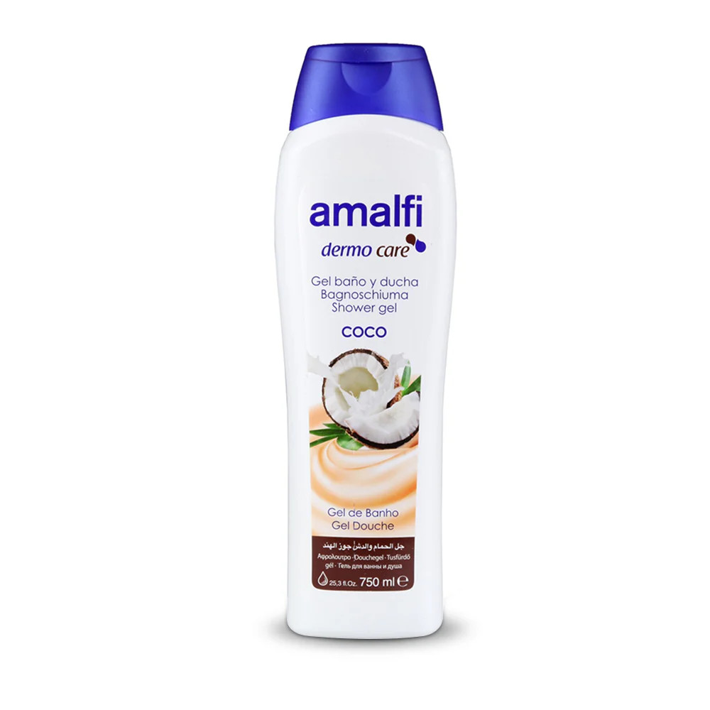 AMALFI GEL DUCHA LECHE DE COCO Fco x 750 ML