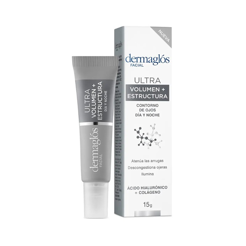 DERMAGLOS FACIAL ULTRA VOLUMEN + ESTRUCTURA CONTORNO DE OJOS DÍA/NOCHE *15 G.