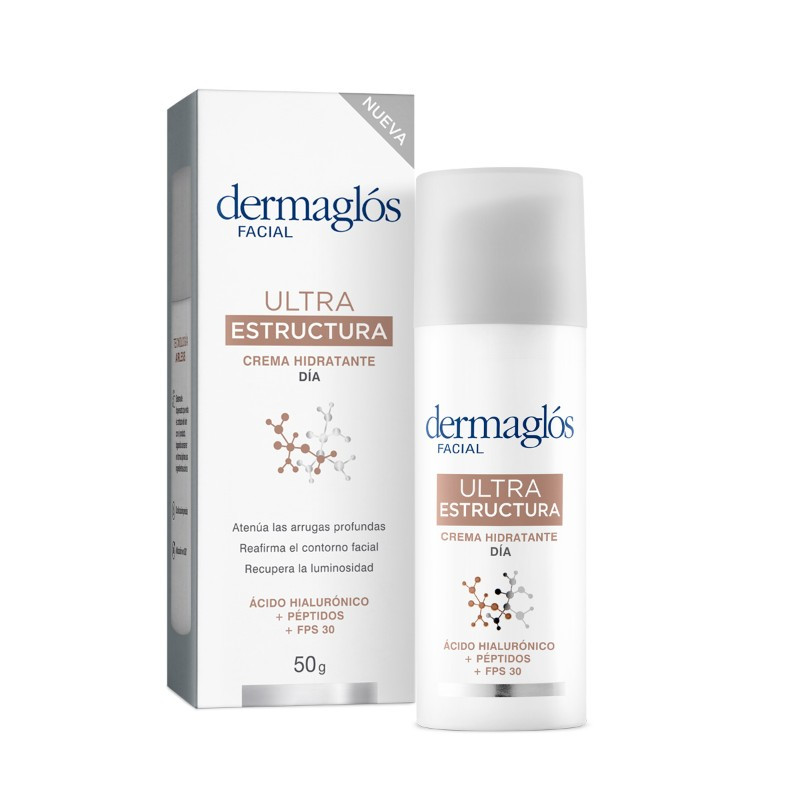  DERMAGLOS FACIAL ULTRA  ESTRUCTURA CREMA HIDRATANTE DÍA *50 G.