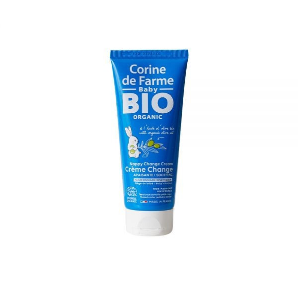 CORINE BABY BIO ORGANIC CREMA DE PAÑAL CON ACEITE DE OLIVA - FRASCO X 100ML