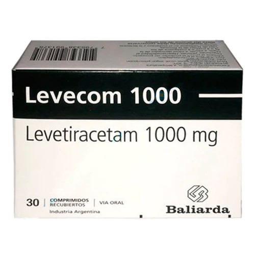 LEVECOM 1000MG CAJA X 30 COMP