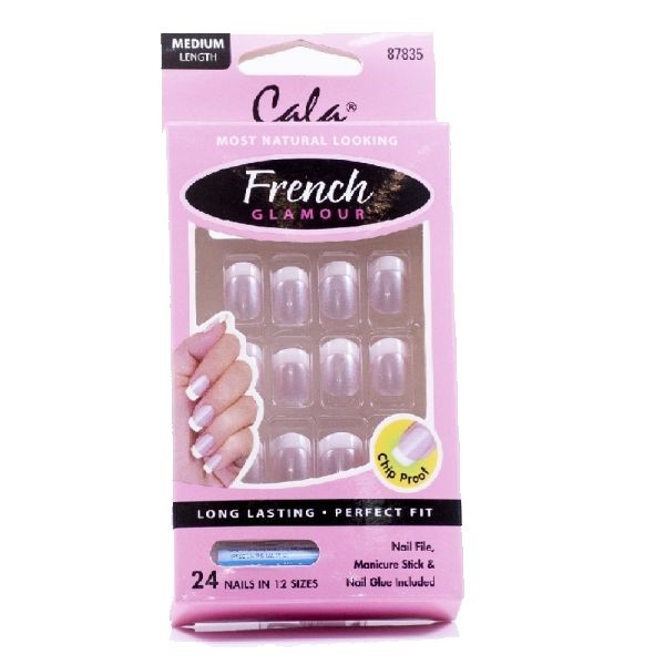 CALA 87835 UÑAS POST. FRENCH GLAM CJ