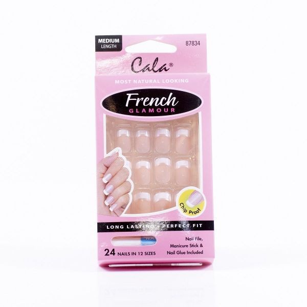  CALA 87834 UÑAS POST. FRENCH GLAM CJ