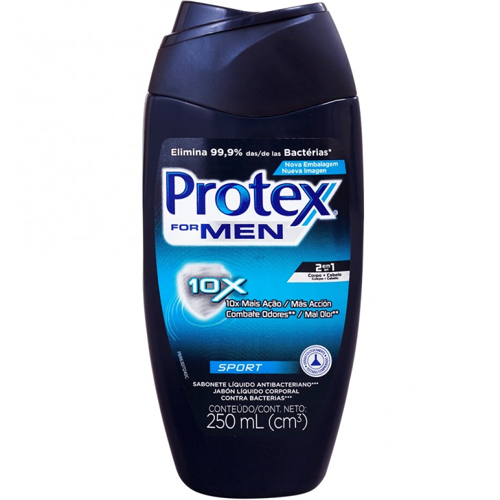 PROTEX 5862 JAB.LIQ.MEN SPORT CUER+CAB Fco x 250 ml