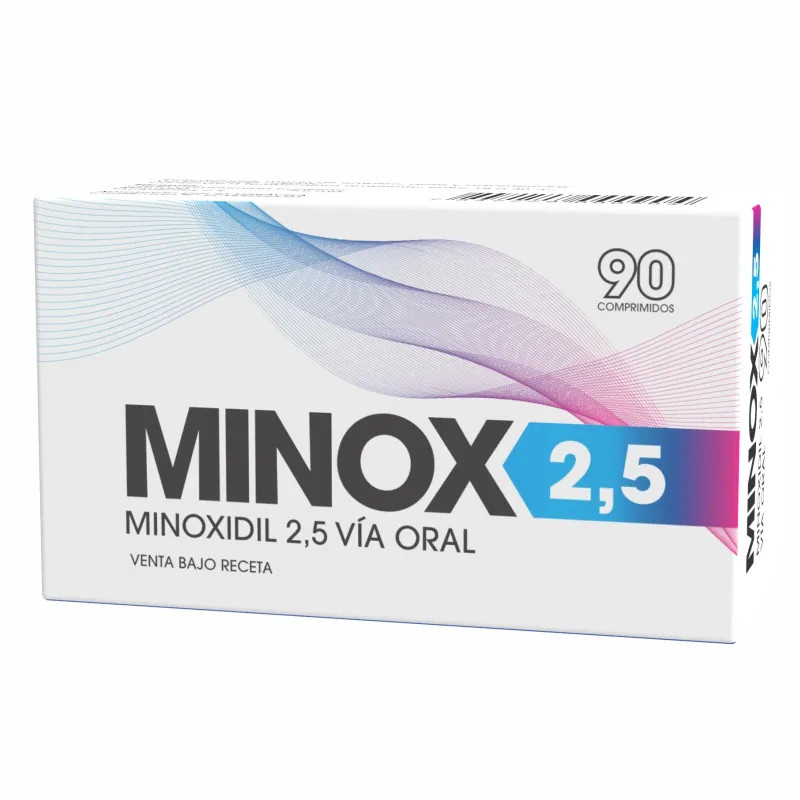  MINOX 2,5MG CAJA X 90 COMPRIMIDOS