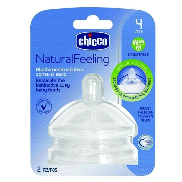  CHICCO 81035-20 TETINA STEP UP REGULABLE 4-+ 2PZ Unid