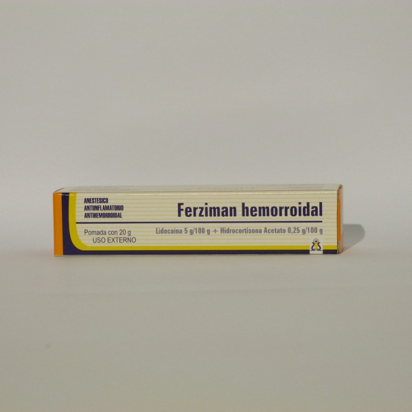 FERZIMAN HEMORROIDAL PDA CAJA X 20 GR
