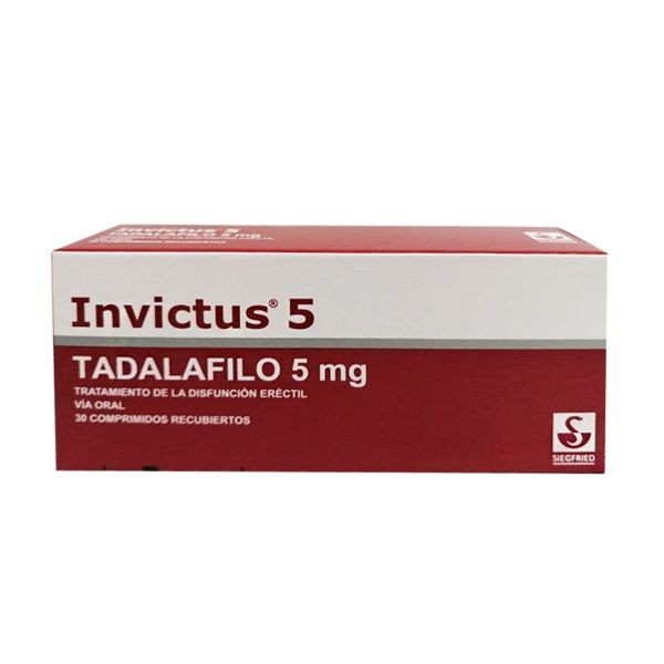  INVICTUS 5 MG CAJA X 30 COMP