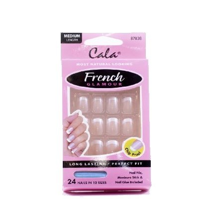 CALA 87836 UÑAS POST. FRENCH GLAM CJ