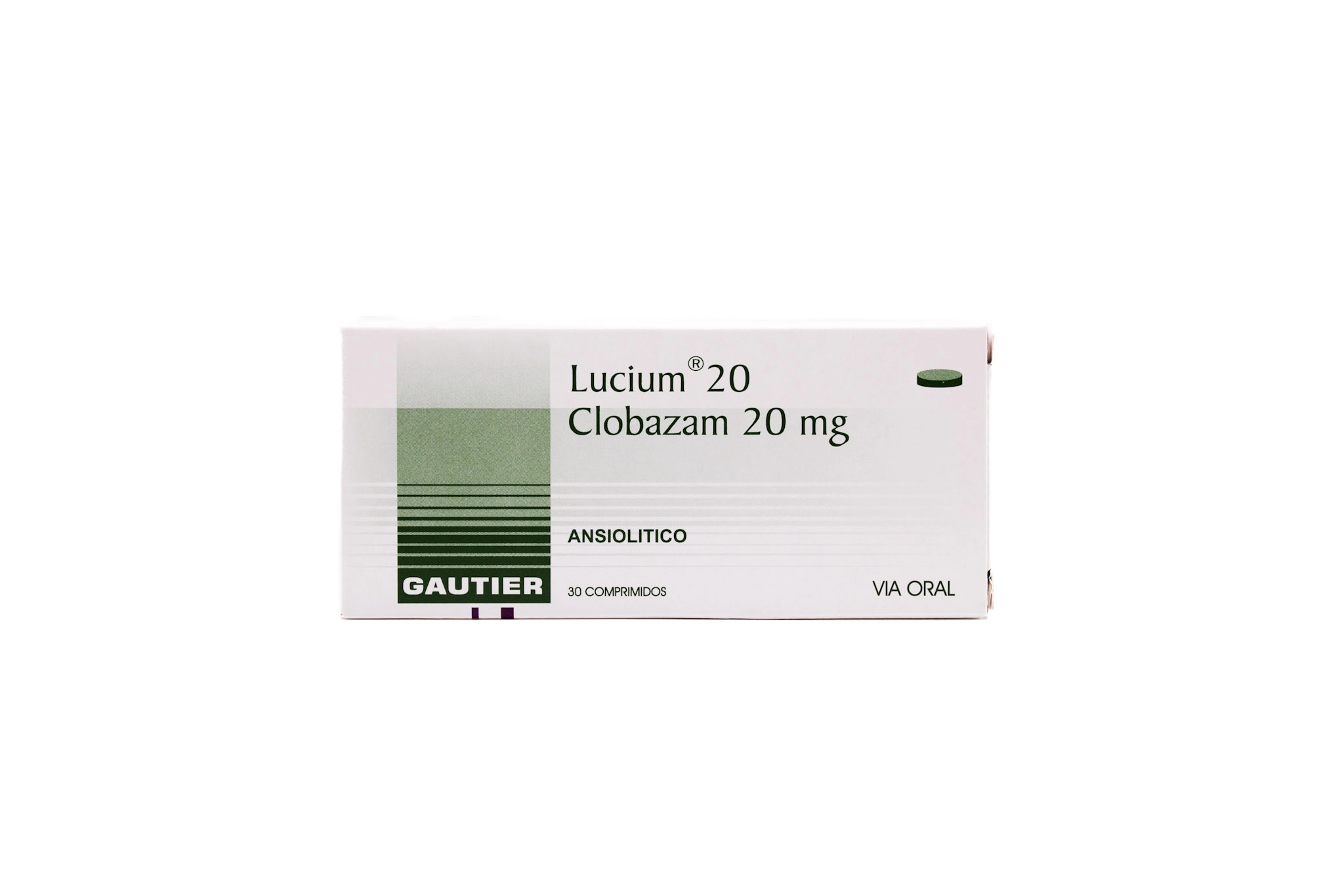  LUCIUM 20 MG CAJA POR 30 COMPRIMIDOS