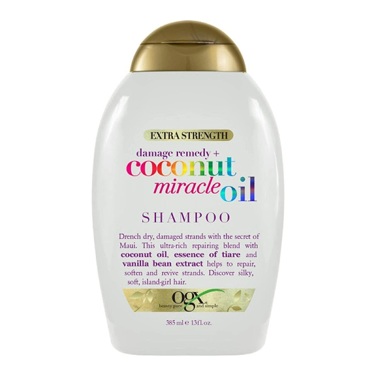 OGX SHAMPO COCONUT MIRACLE OIL Fco x 385 ml